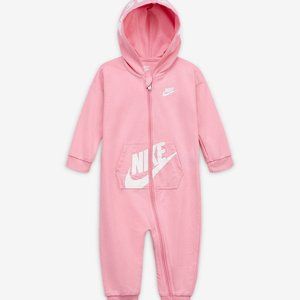 NIKE Baby Girl Jumpsuit with Zipper and Hood, EUC